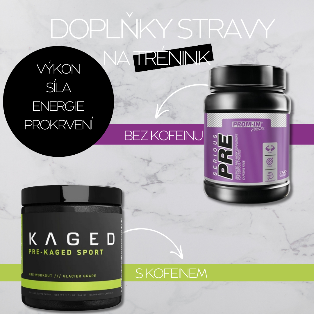 pre-workout nápoje
